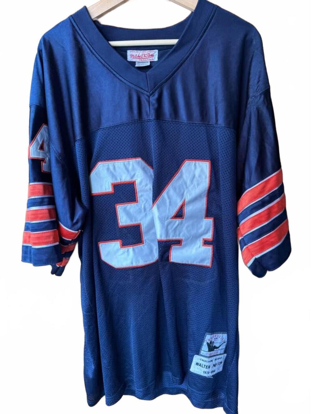 Men’s Mitchell & Ness Bears Walter Payton Jersey Sz 56